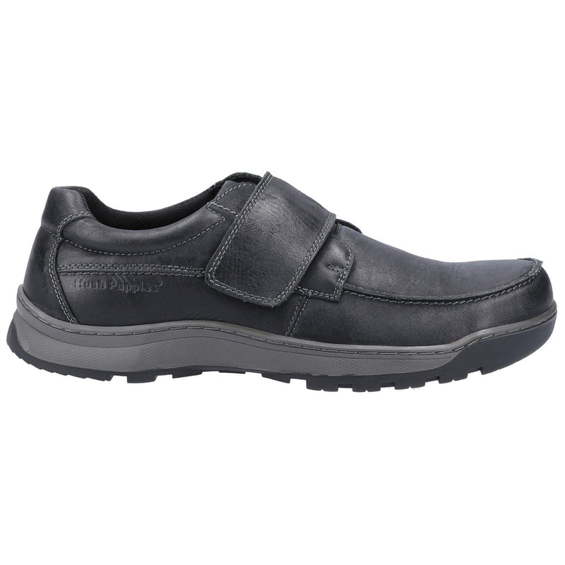 Hush Puppies Casper Leather Men's Black Loafers