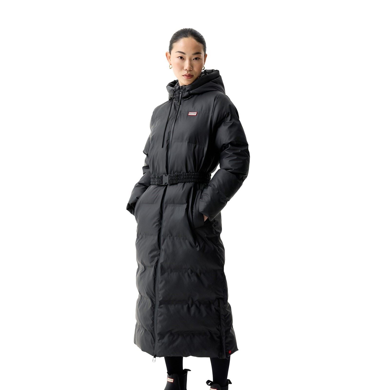 Hunter Hutchison Sonic Long Women's Black Puffer Jackets