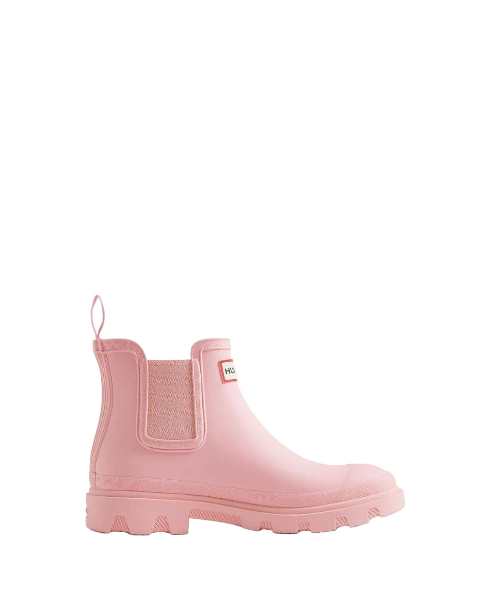 Hunter Downpour Chelsea Rubber Women's Parfait Pink Wellington Boots