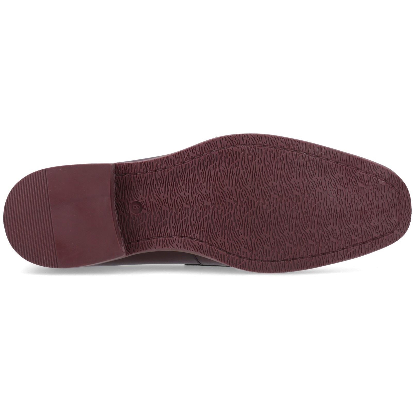 Hush Puppies Moses Leather Men's Bordeaux Loafers