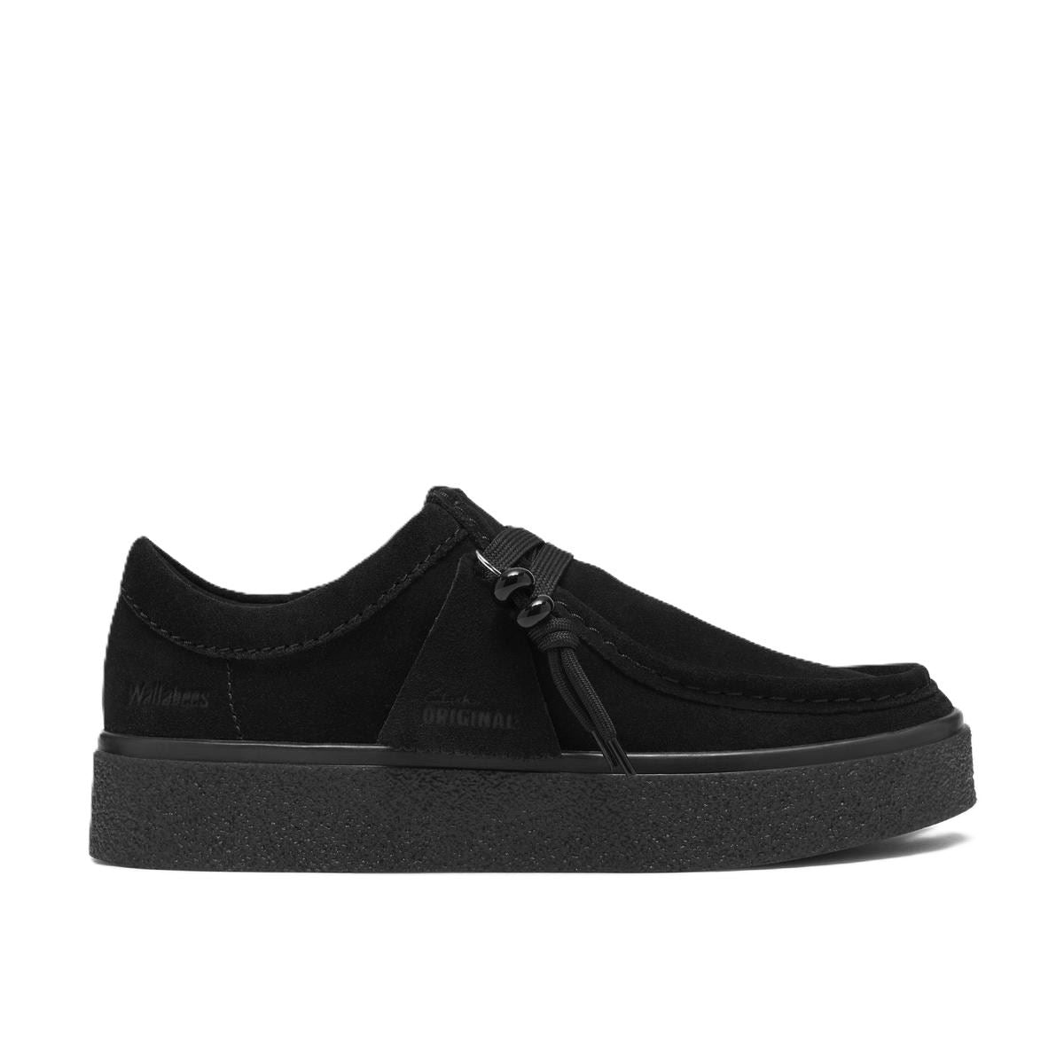 Clarks Originals Boxbee Walla Suede Women's Black Shoes