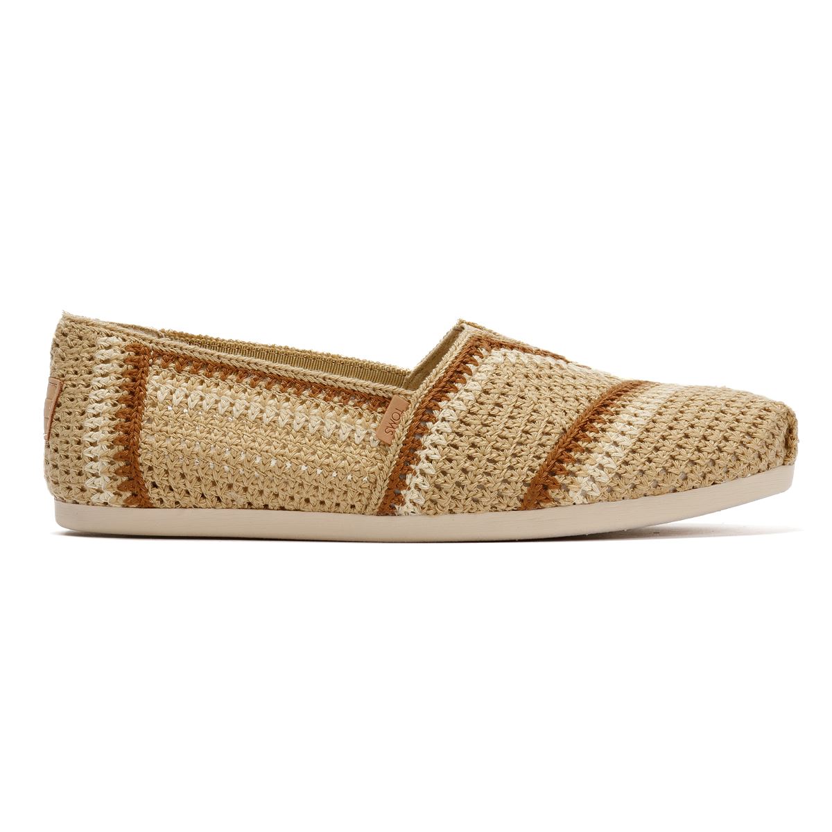 TOMS Alpargata Classic Cotton Women's Dark Beige Espadrilles