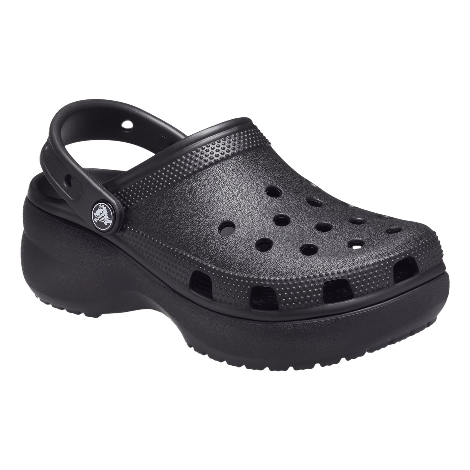 Crocs Classic Platform Synthetic Women's Black Clogs