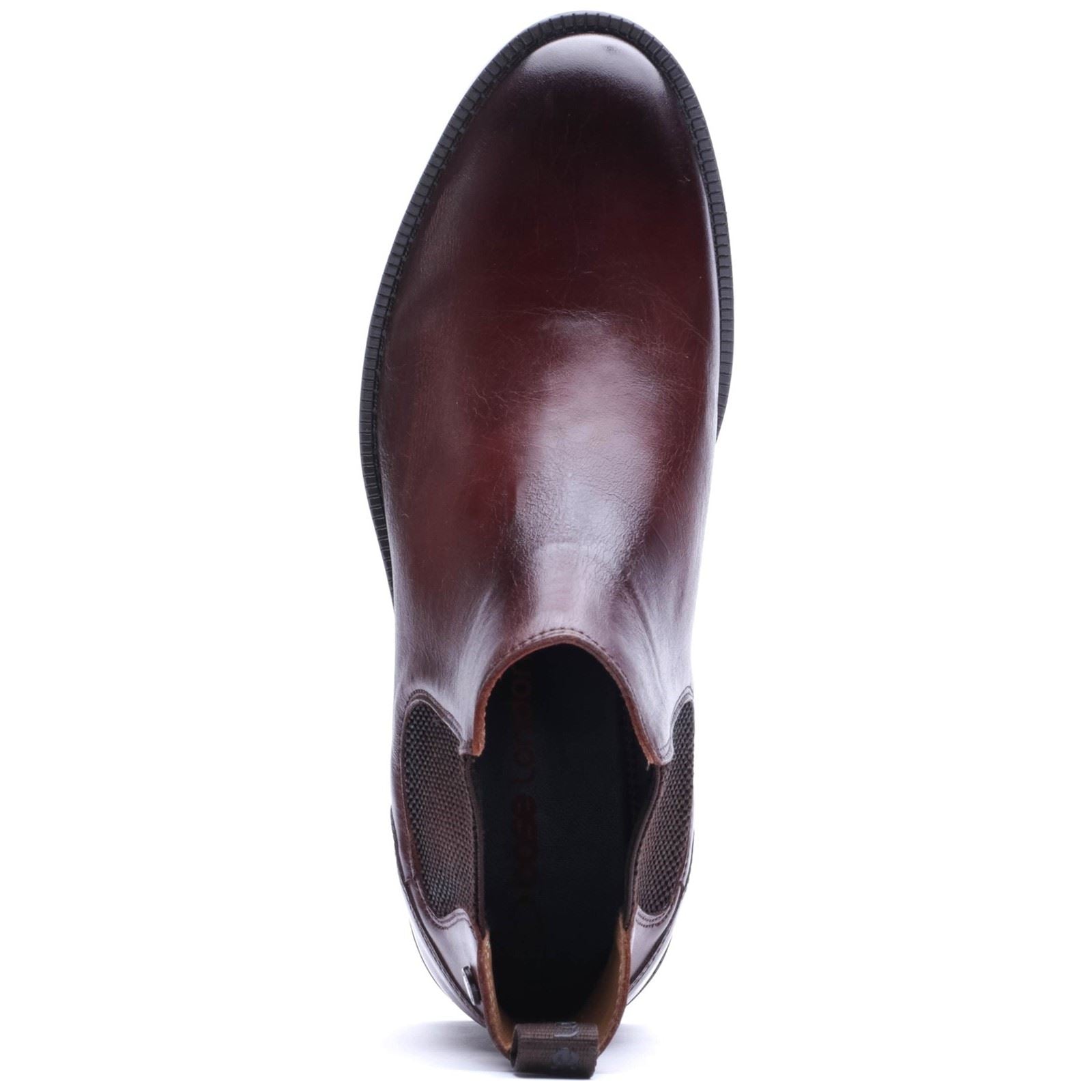 Base London Enzo Leather Men's WASHED CHESTNUT Boots