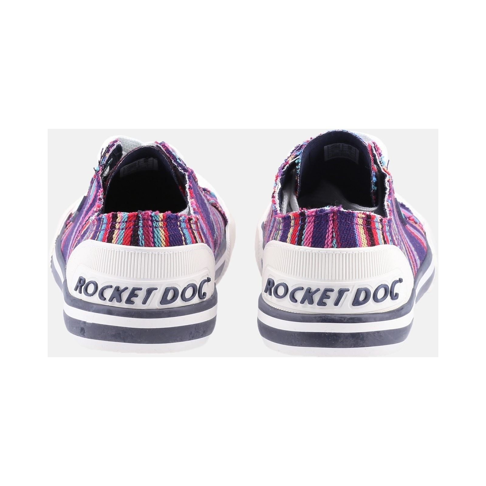 Rocket Dog Jazzin Cotton Women's Purple Multi Trainers