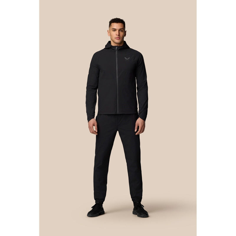 Castore Branded Elastic Wind Jacket Men's Black