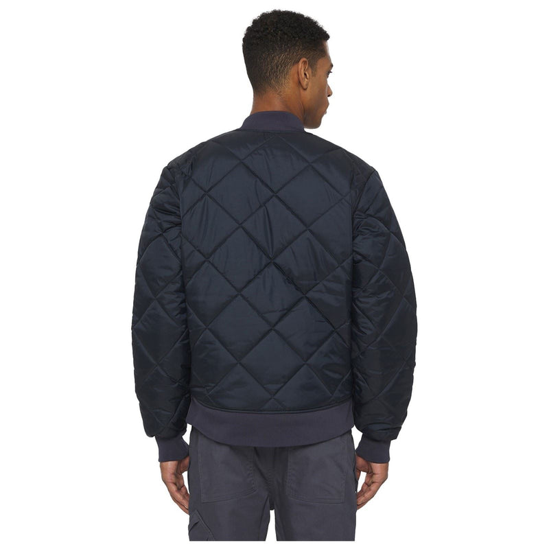 Dickies Diamond Men's Blue Quilted Jacket
