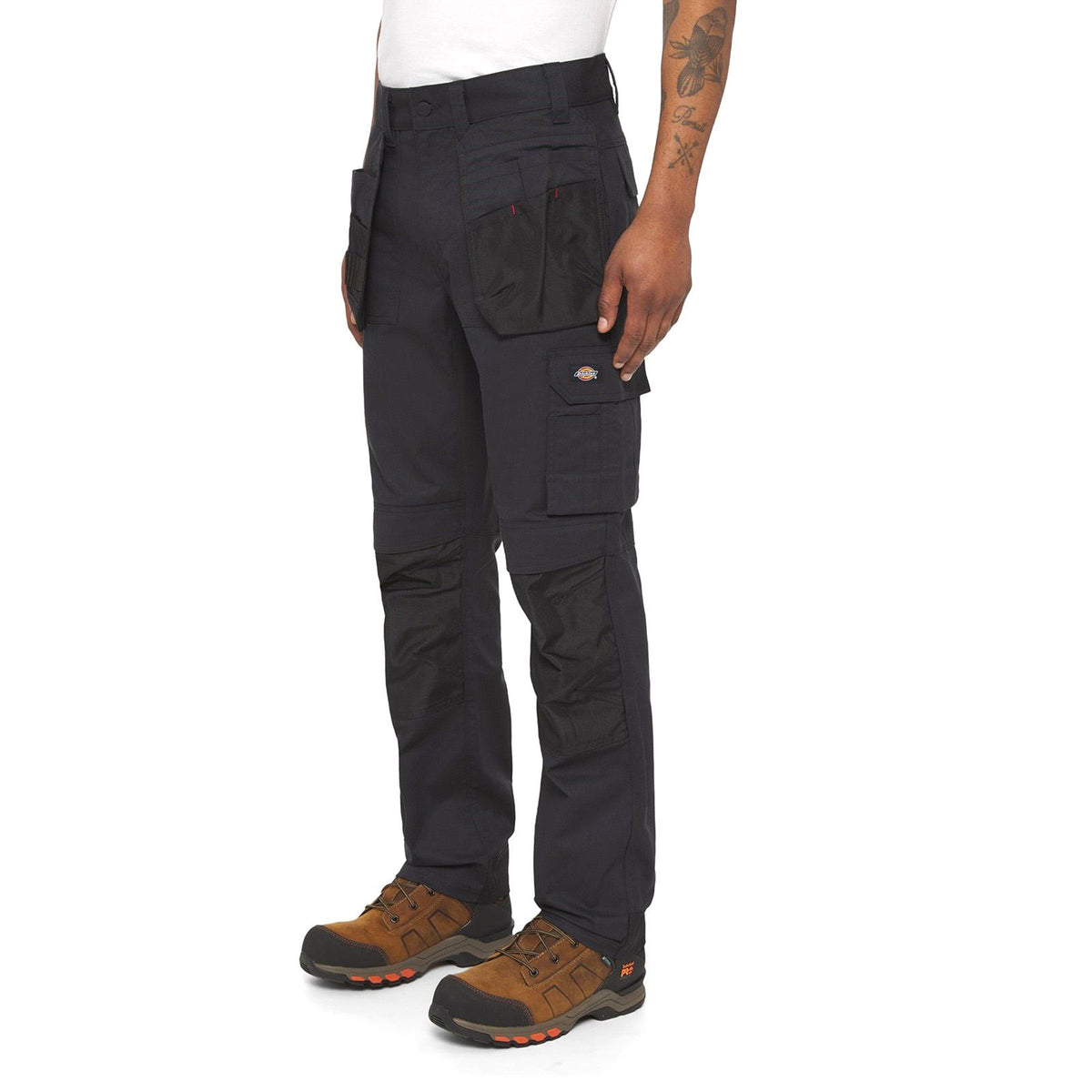 Dickies Multi Pocket Utility Polyester Men's Black Work Trousers