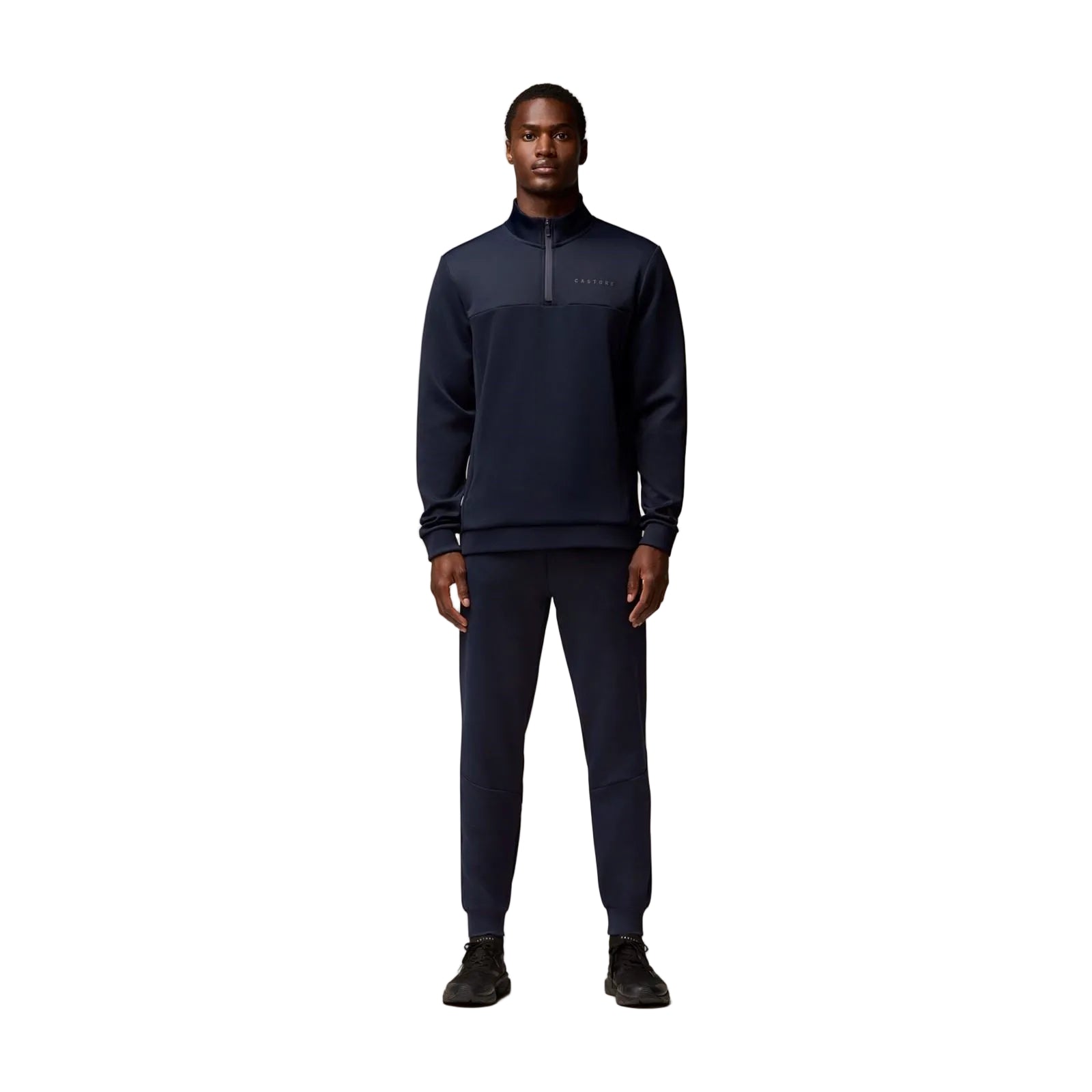 Castore Scuba 1/4 Zip Polyester Men's Blue Sweatshirt