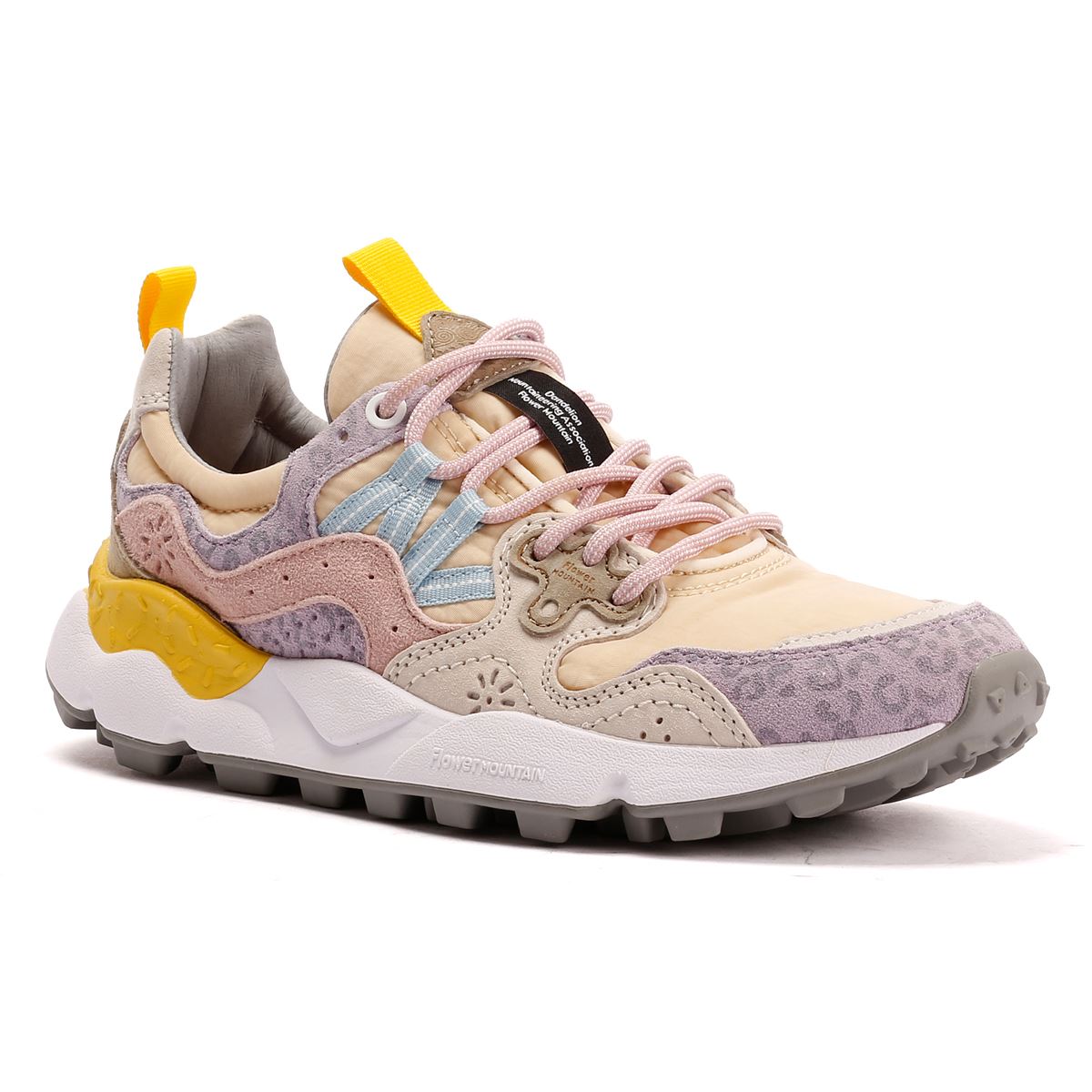 Flower Mountain Yamano 3 Women's Lilac/Blush/Cream Trainers