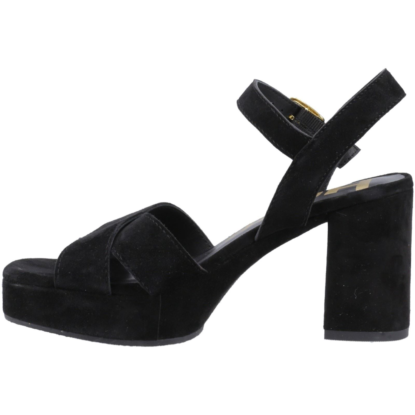 Hush Puppies Ophelia Suede Women's Black Heels