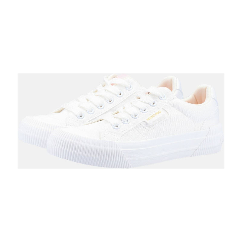 Rocket Dog Cheery Canvas Women's White Trainers