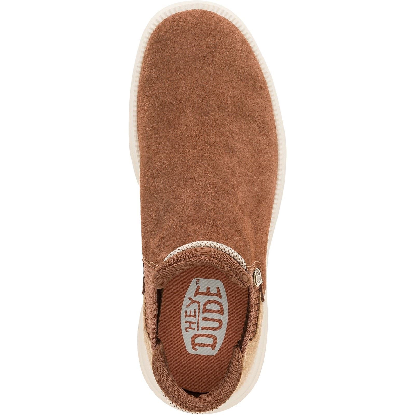 HEYDUDE Branson Novelty Leather Women's Brown/Snake Boots