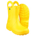 Crocs Handle It Rain Synthetic Yellow Wellington Boots