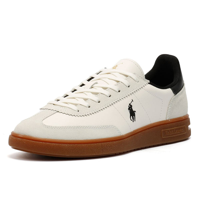 Ralph Lauren Bedford White/Black Trainers