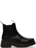 Fly London Medi Leather Women's Black Boots