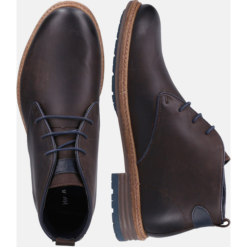 Hush Puppies Jonas Chukka Leather Men's Brown Boots