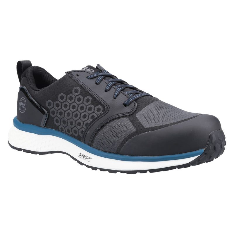 Timberland Pro Reaxion Synthetic Black/Blue Safety Trainers