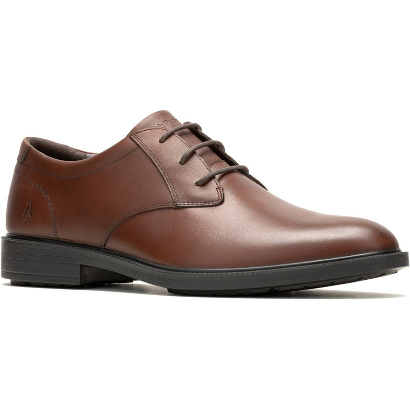 Hush Puppies Banker Leather Men's Brown Lace-Up Shoes