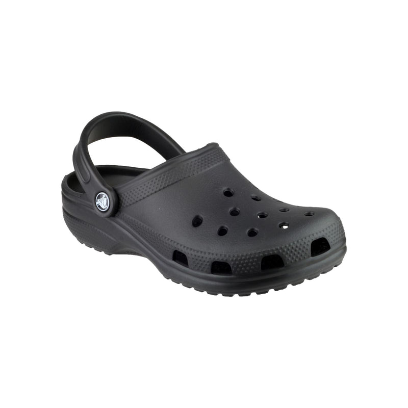 Crocs Classic Croslite Rubber Black Clogs