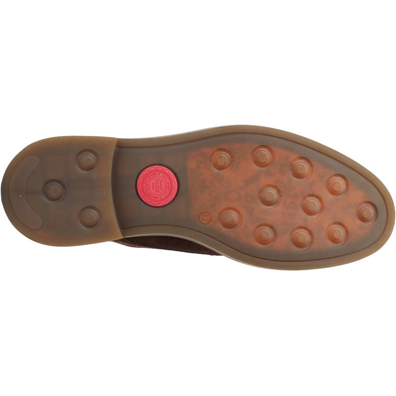 Base London Mawley Leather Men's Burnt Brown Oxford Shoes