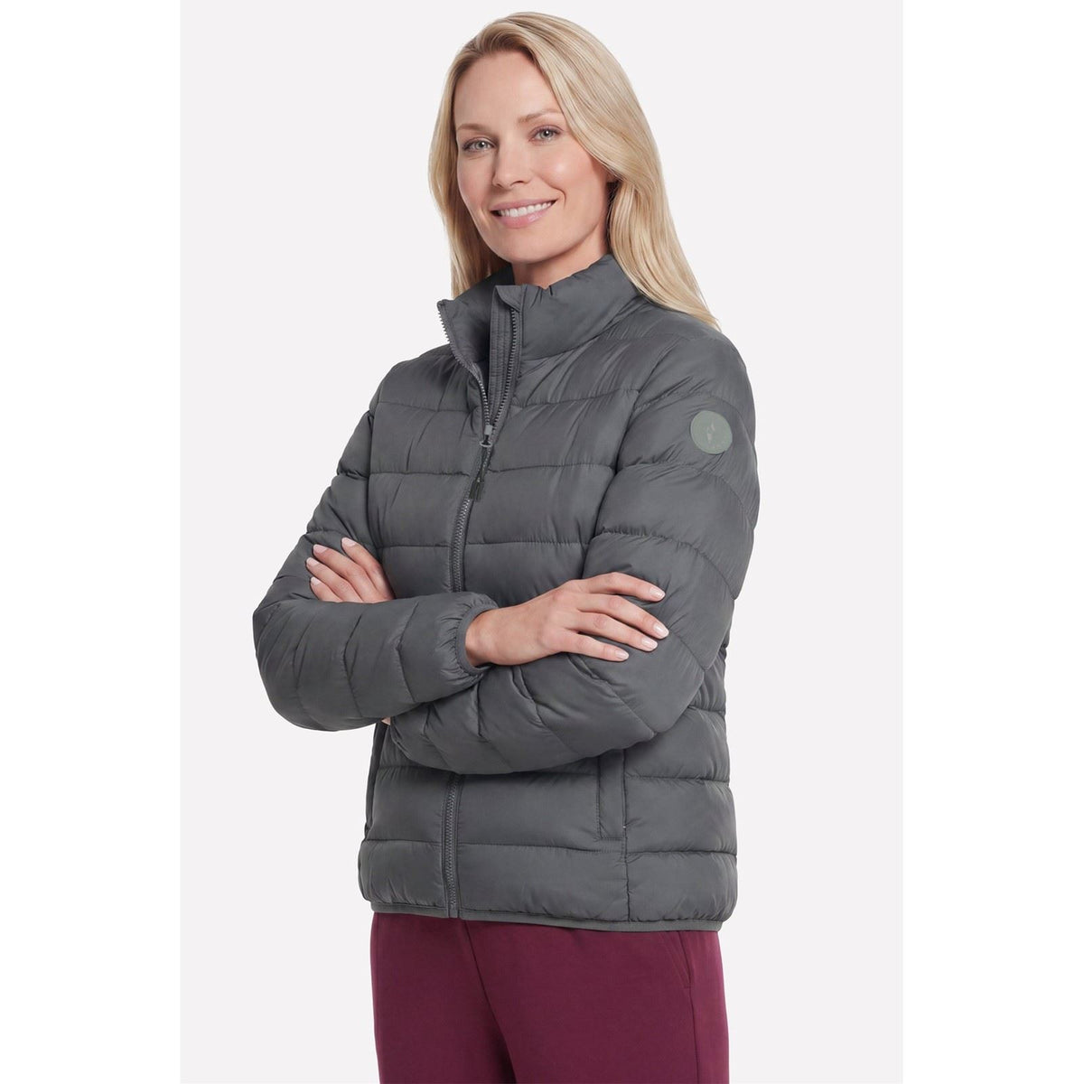 Skechers Cozy Fit Jacket Women's Green Jacket