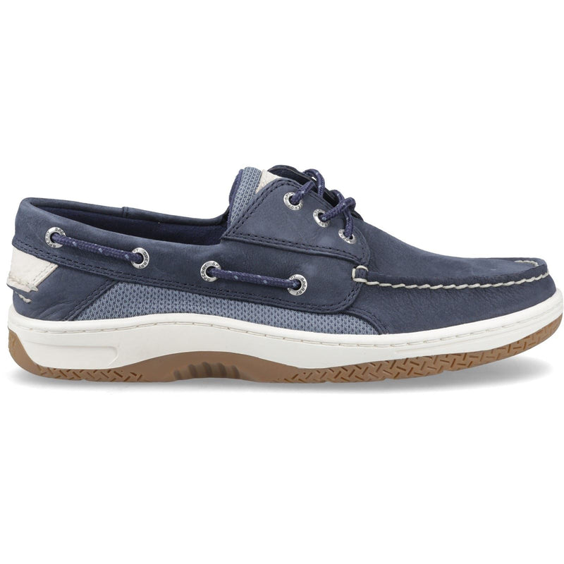 Sperry Billfish 3 Eye Leather Men's Navy Boat Shoes