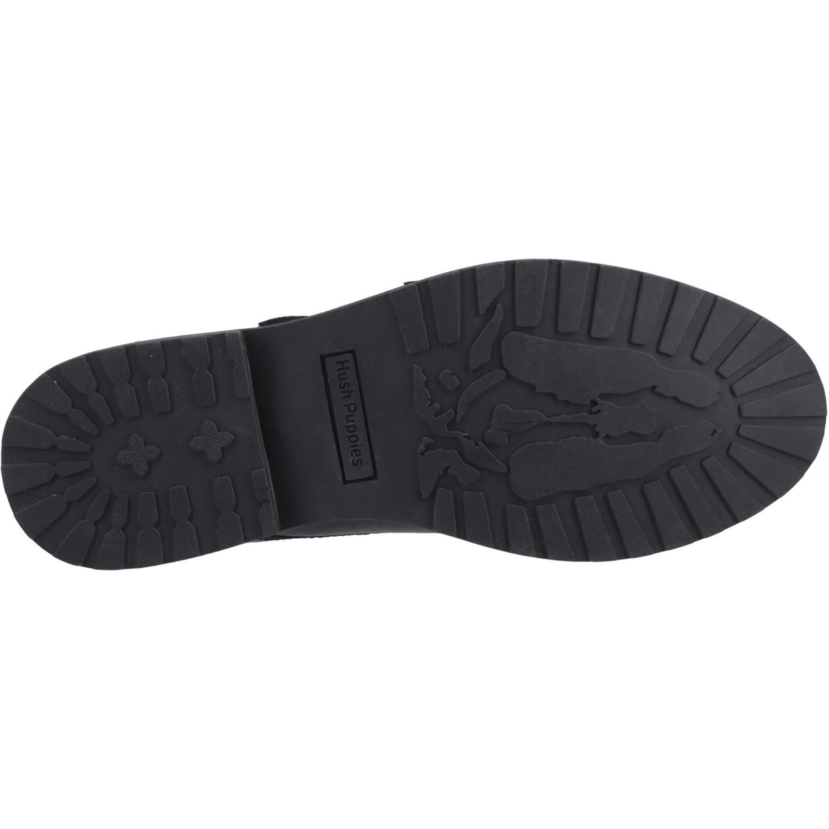 Hush Puppies Verity Leather Women's Black Shoes