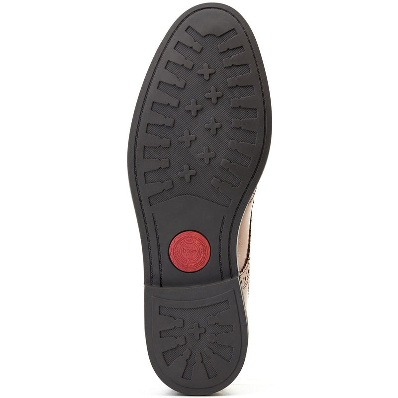 Base London Bristol Leather Men's Burnt Tan Brogues Shoes