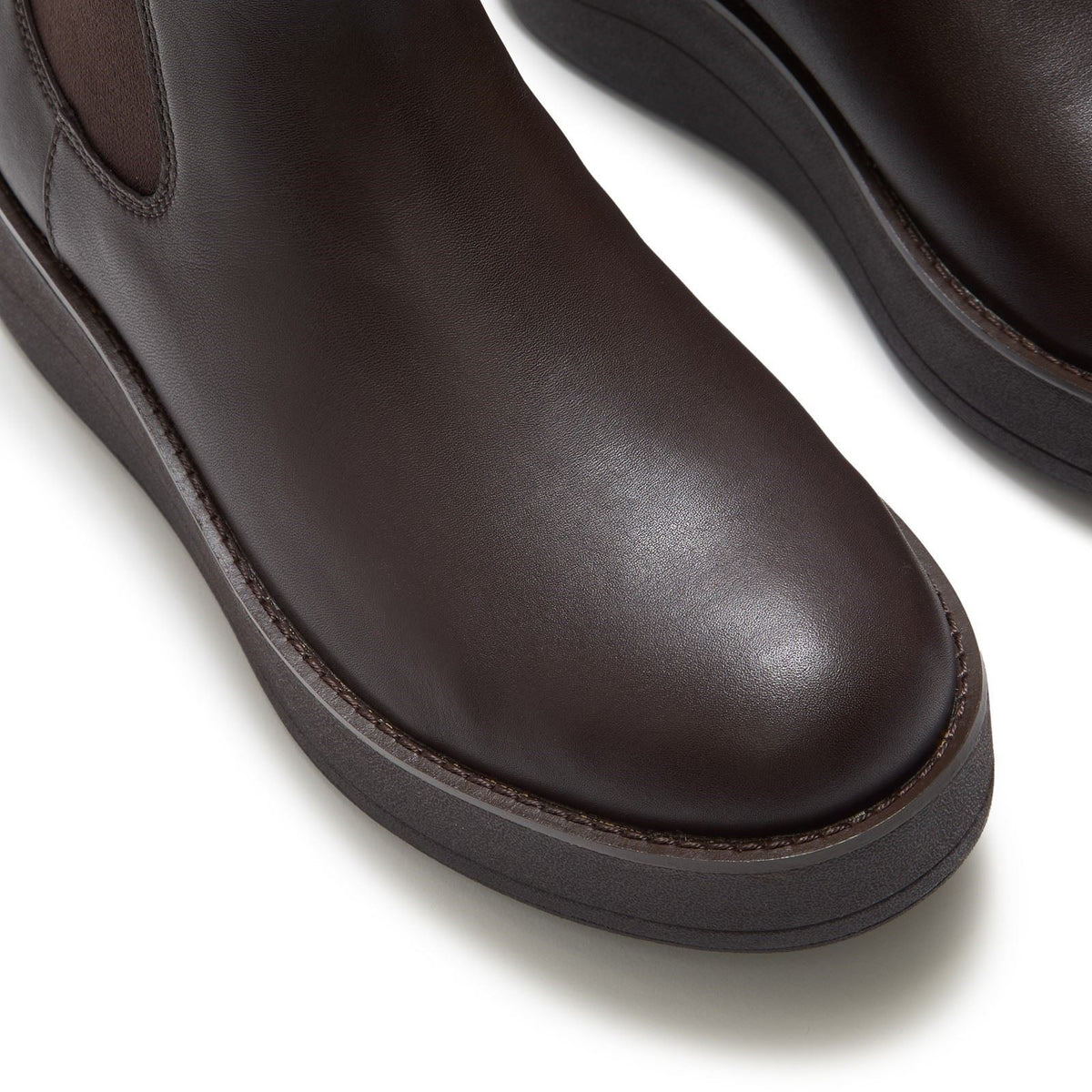 Fitflop Gen-FF Roam Leather Women's Chocolate Brown Boots
