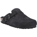 Hush Puppies Jade Leather Women's Black Slippers