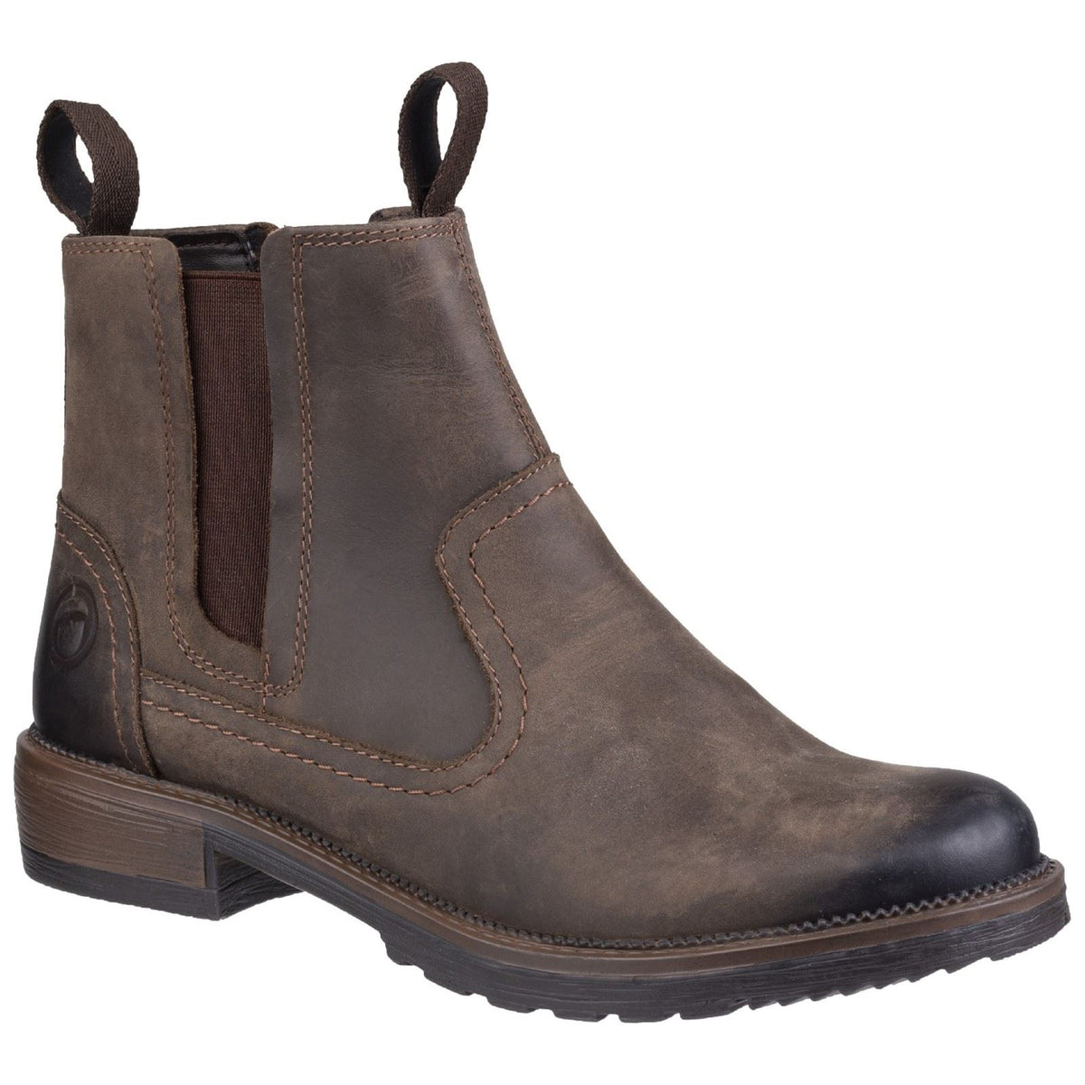 Cotswold Laverton Leather Women's Brown Boots