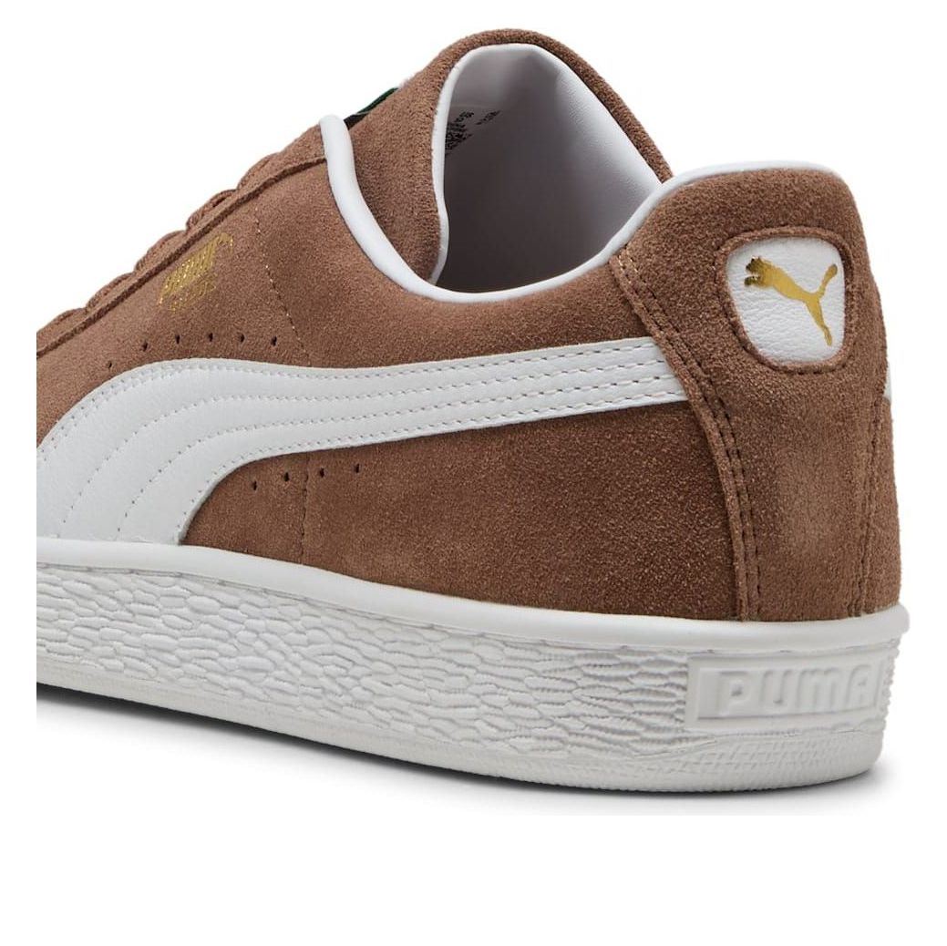 Puma Classic Suede Haute Coffee/White Trainers
