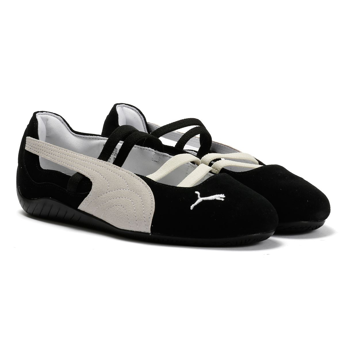 Puma Speedcat Ballet SD Suede Women's Black/White Shoes