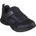 Skechers Dynamatic Textile Junior Black Trainers