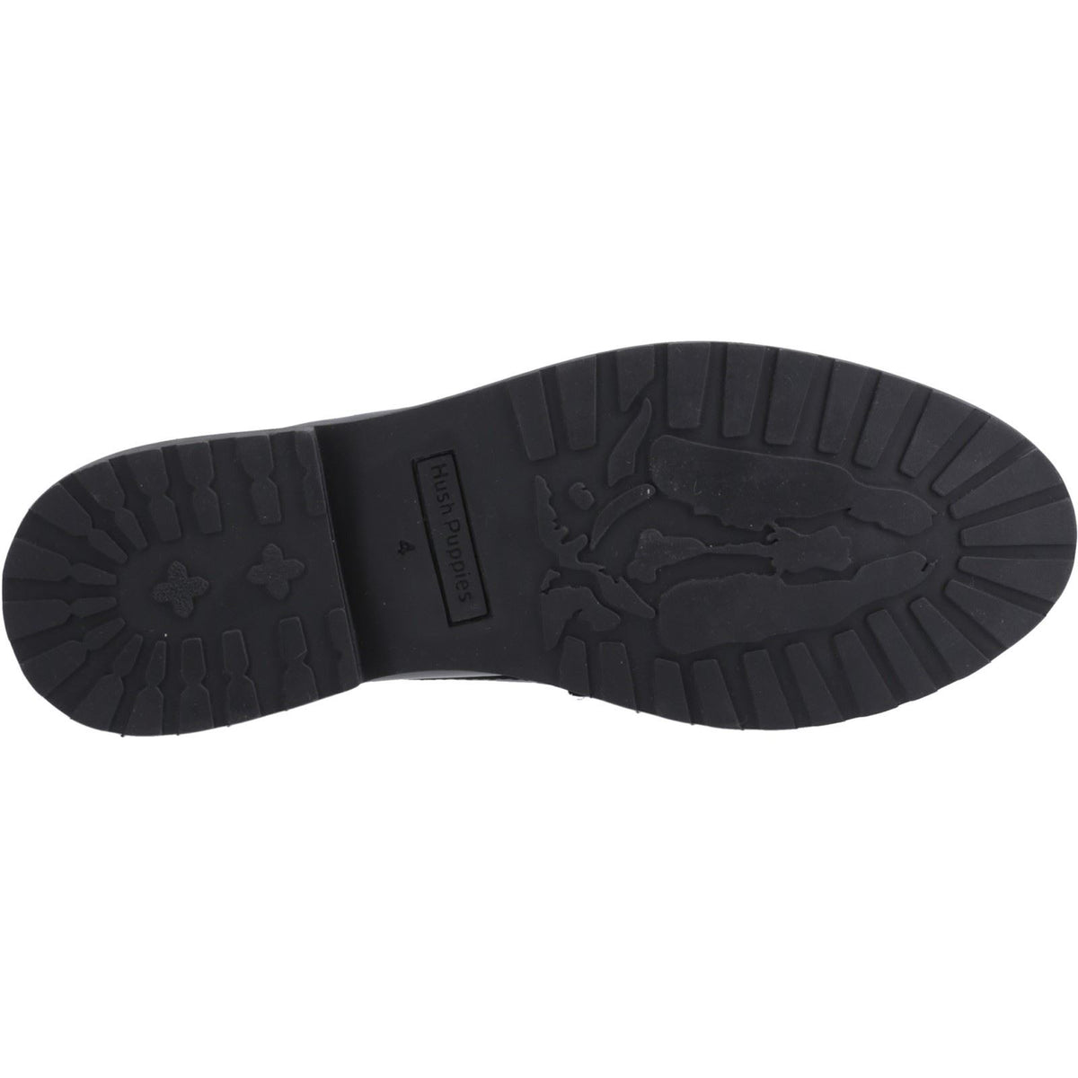 Hush Puppies Verity Patent Snaffle Leather Women's Black Loafers