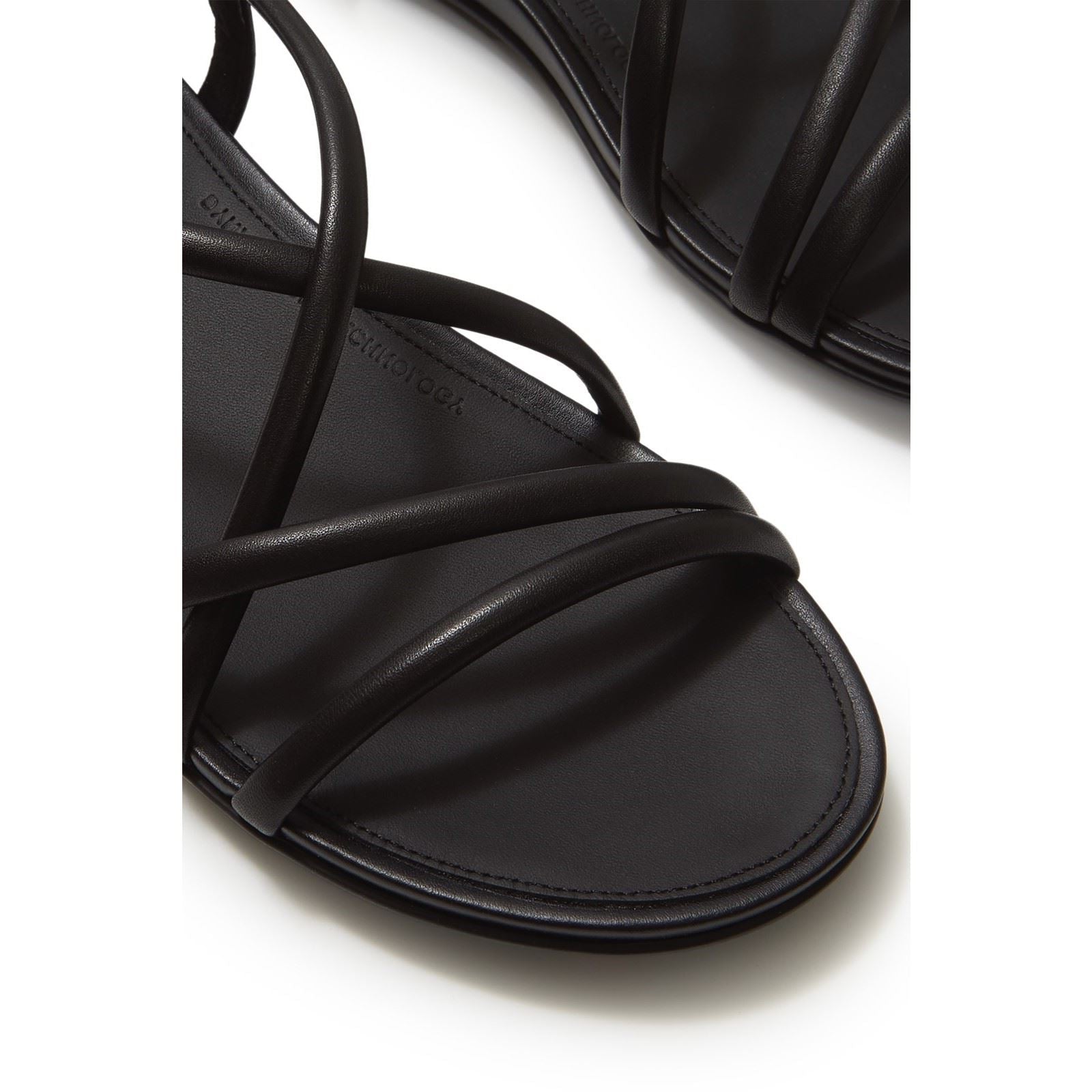 Fitflop Gracie Crystal Leather Women's All Black Sandals