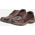Hush Puppies Derek Leather Men's Coffee Lace-Up Shoes