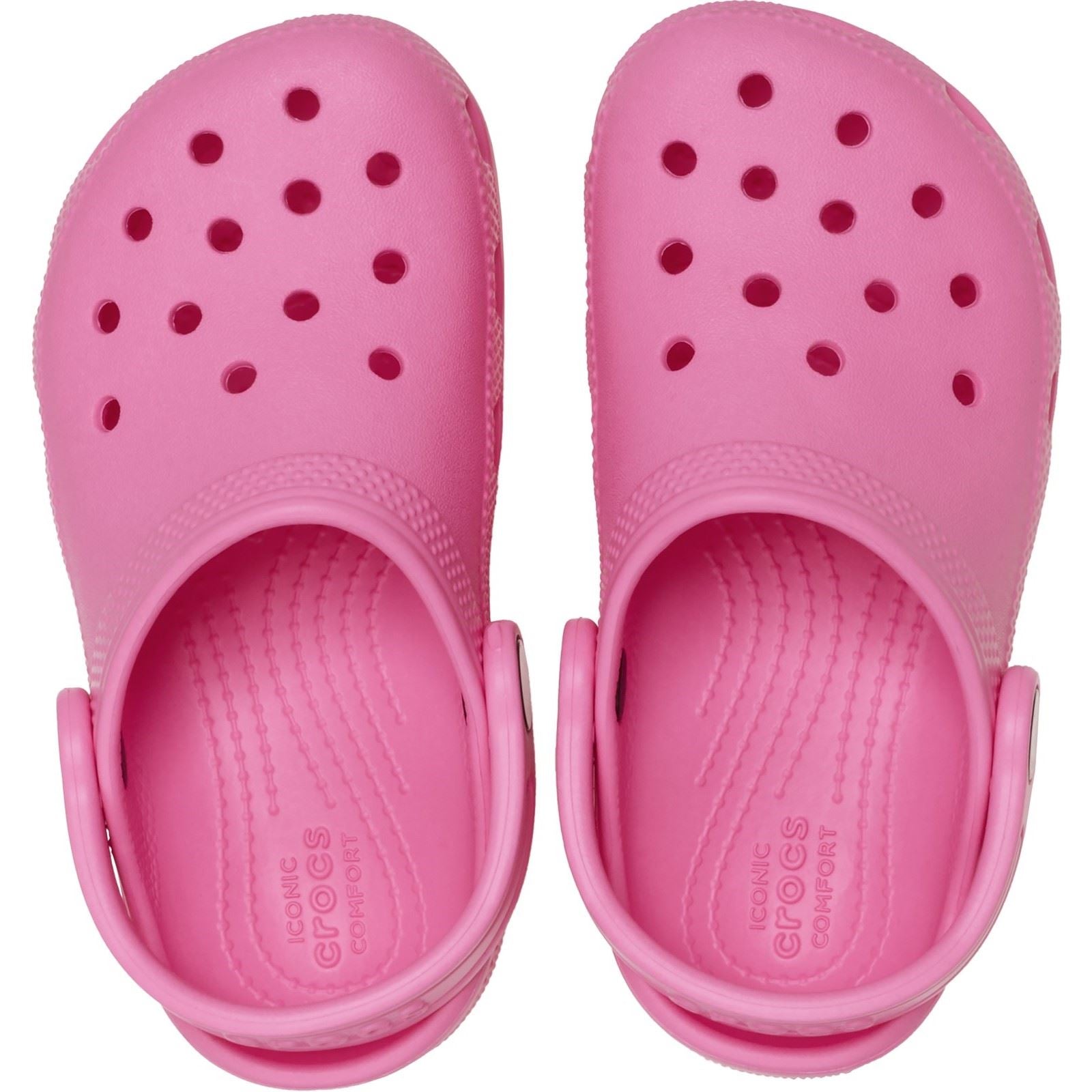 Crocs Classic Toddler EVA Unisex Kid's Pink Lemonade Clogs