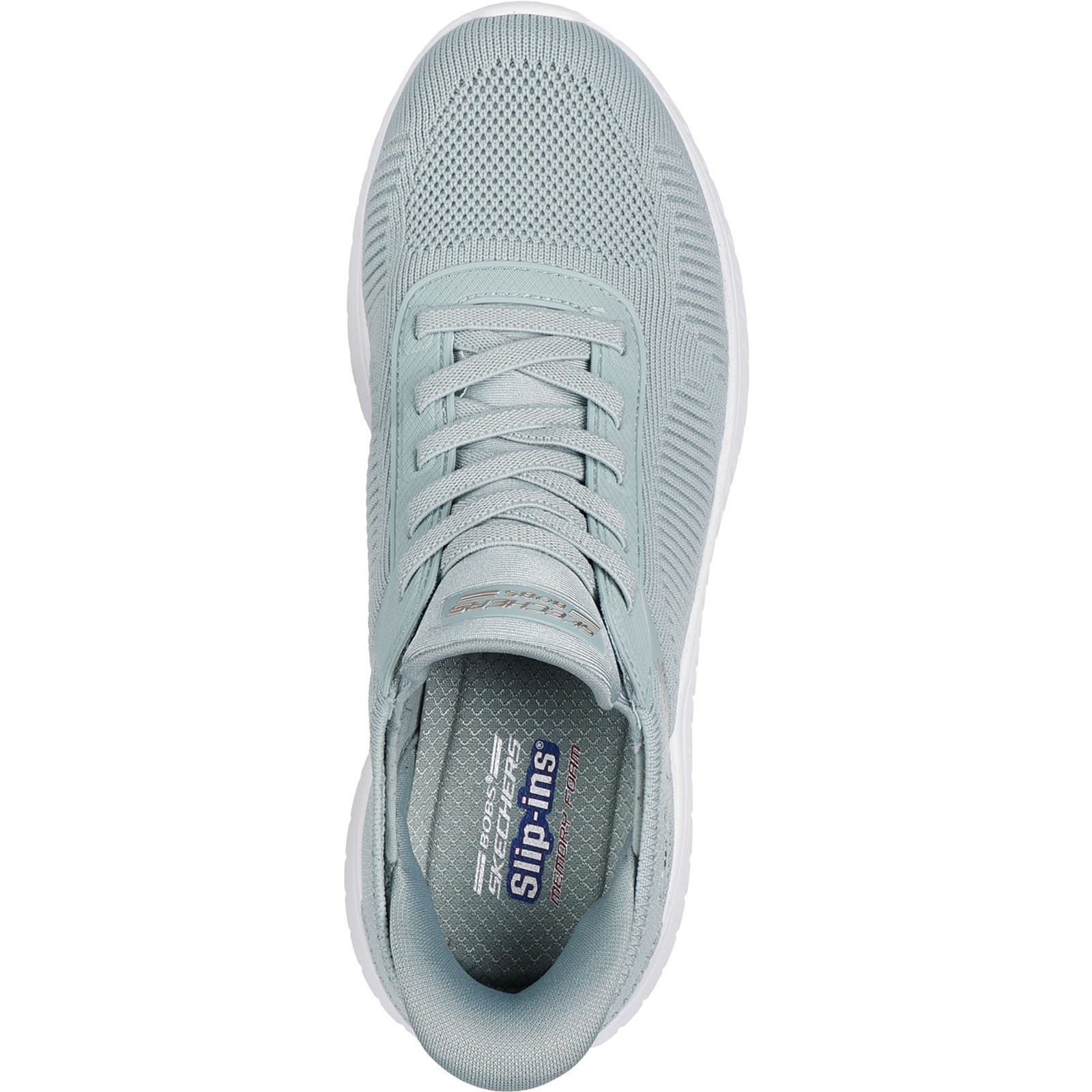 Skechers BOBS Sport Squad Chaos Textile Women's Sage Trainers