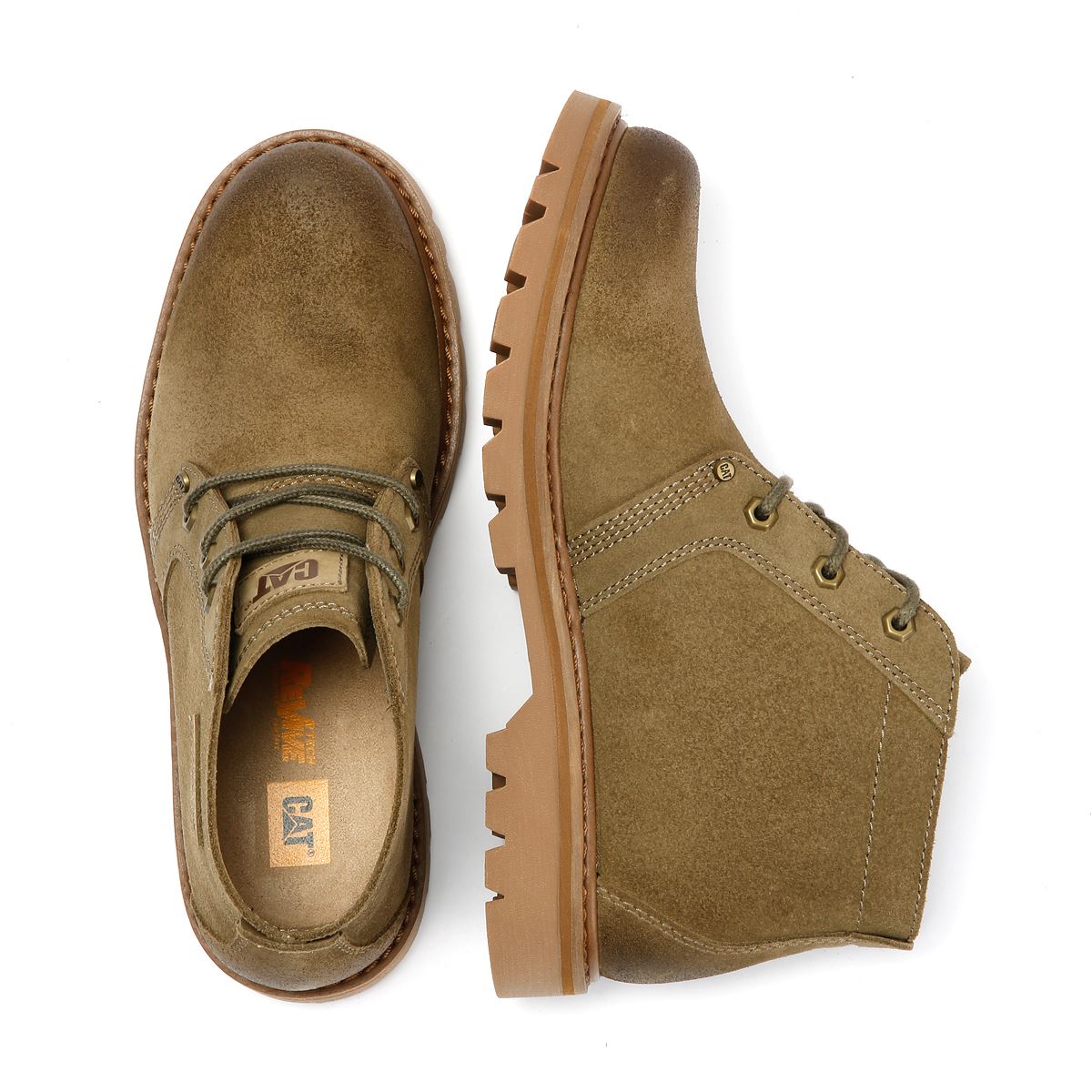 Caterpillar Grader Chukka Suede Men's Gobi Boots
