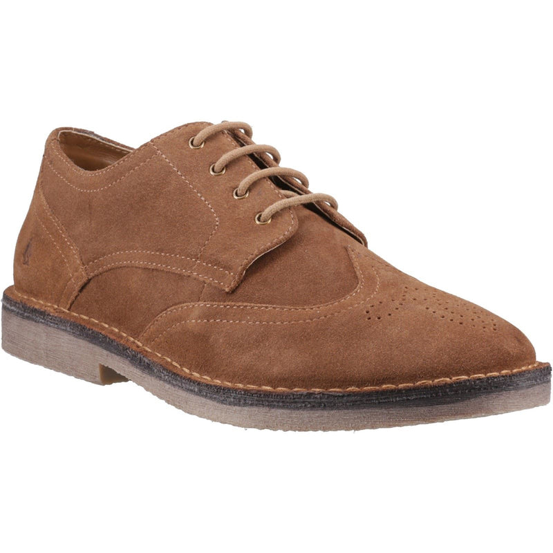 Hush Puppies Samson Leather Men's Tan Brogues Shoes