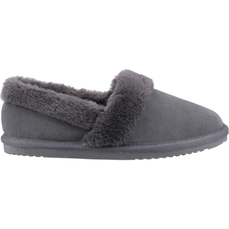 Hush Puppies Ariel Suede Women's Grey Slippers