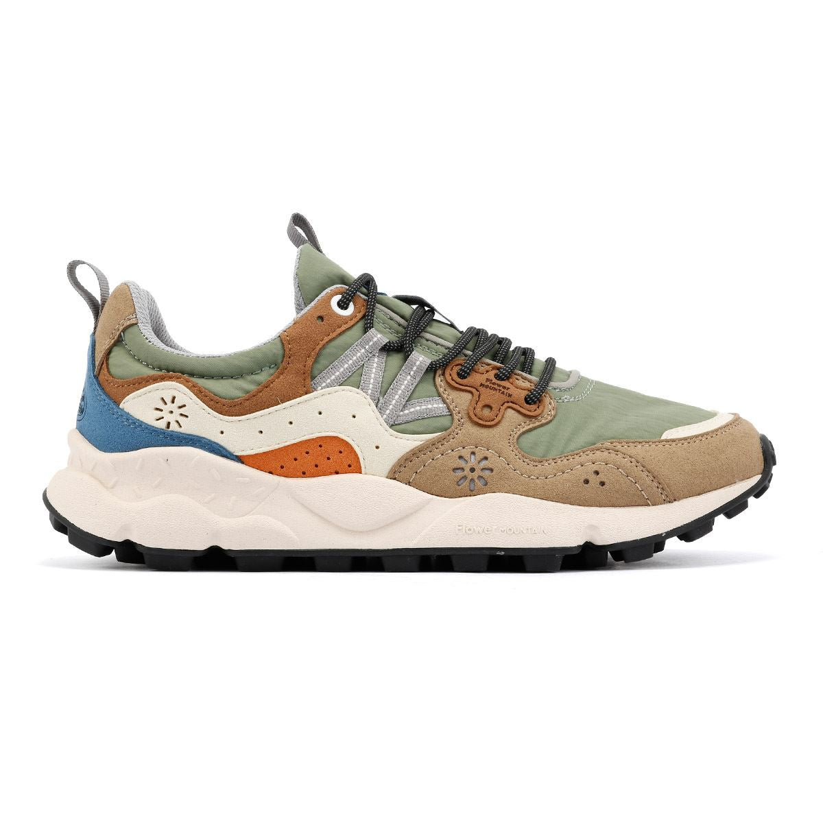 Flower Mountain Yamano 3 Men's Olive Trainers