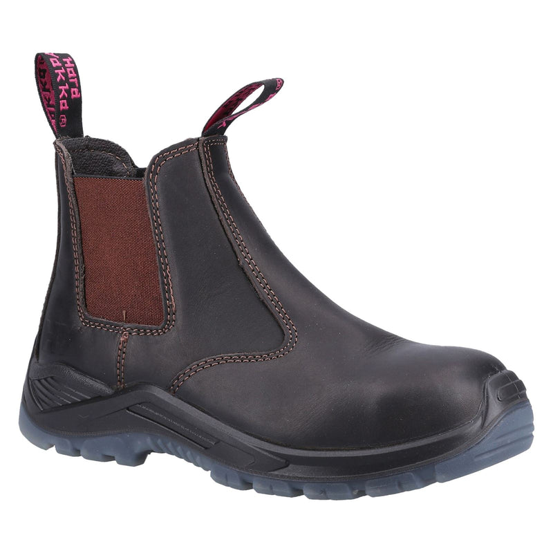 Hard Yakka Banjo Leather Women's Brown Safety Boots