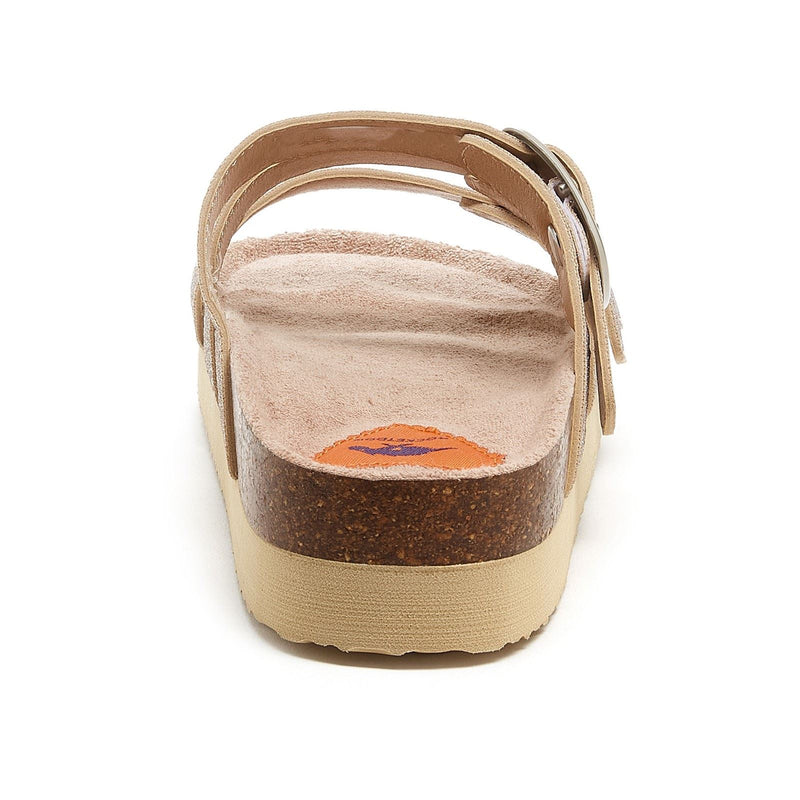 Rocket Dog Astor Glenn Glitter Textile Women's Gold Sandals