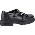 Hush Puppies Ella Leather Junior Black Shoes