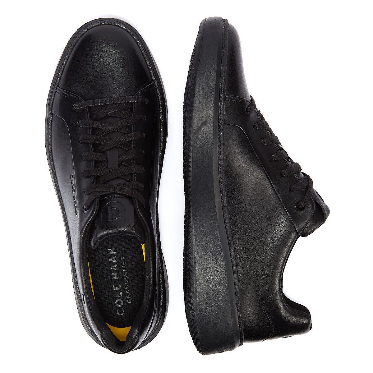Cole Haan Grandprø Topspin Leather Men's Black Trainers