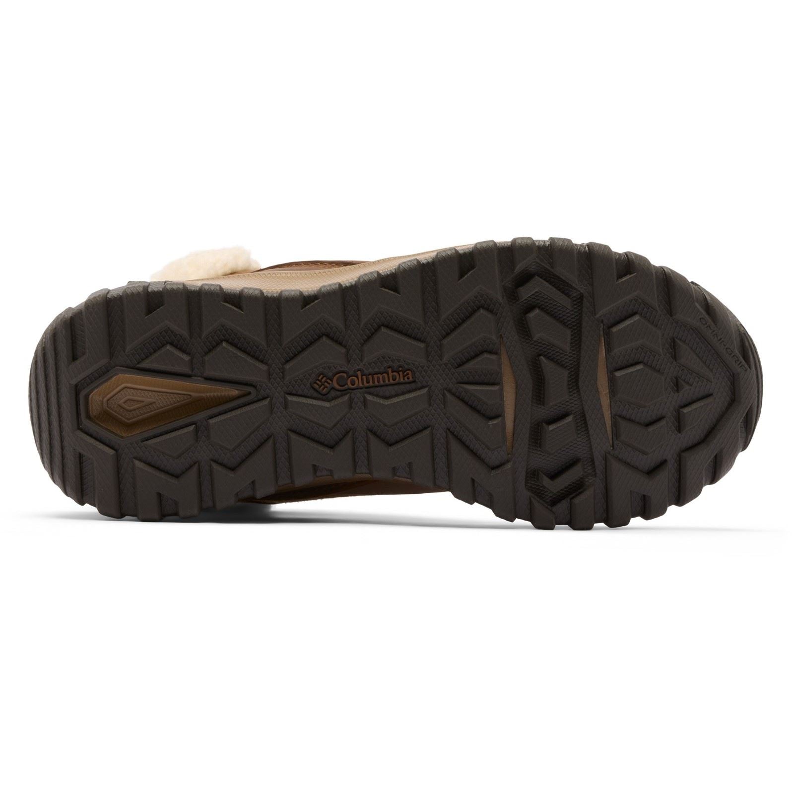 Columbia Burnsider Cozy Leather Women's Brown Hiking Boots