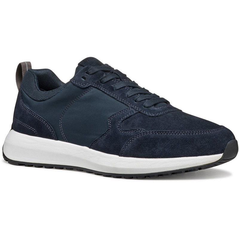 Geox U VOLPIANO Leather Men's Navy Trainers